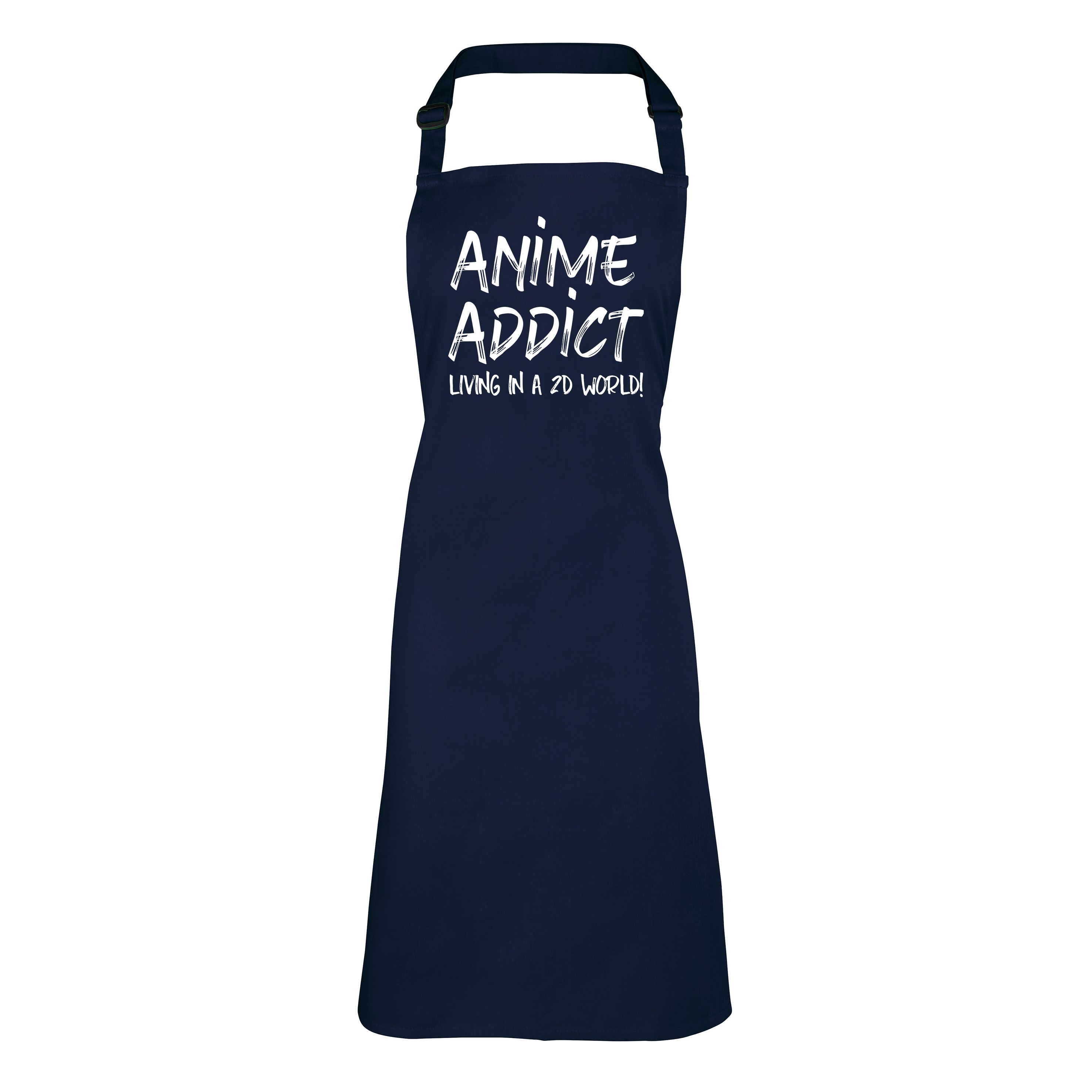 Anime Addict Apron Men Women Living in a 2D World Cooking BBQ Chef DIY Cook  Gift | eBay