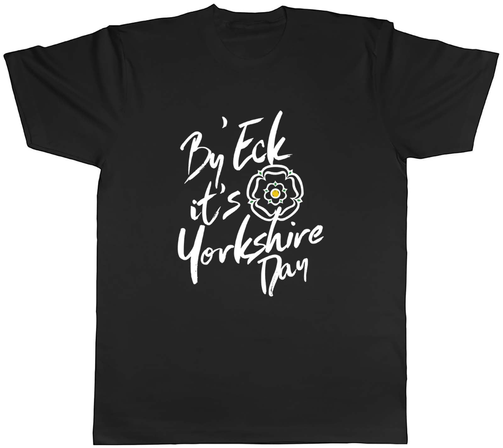 By ‘Eck it’s Yorkshire Day Mens T-Shirt Funny Unisex Tee Gift