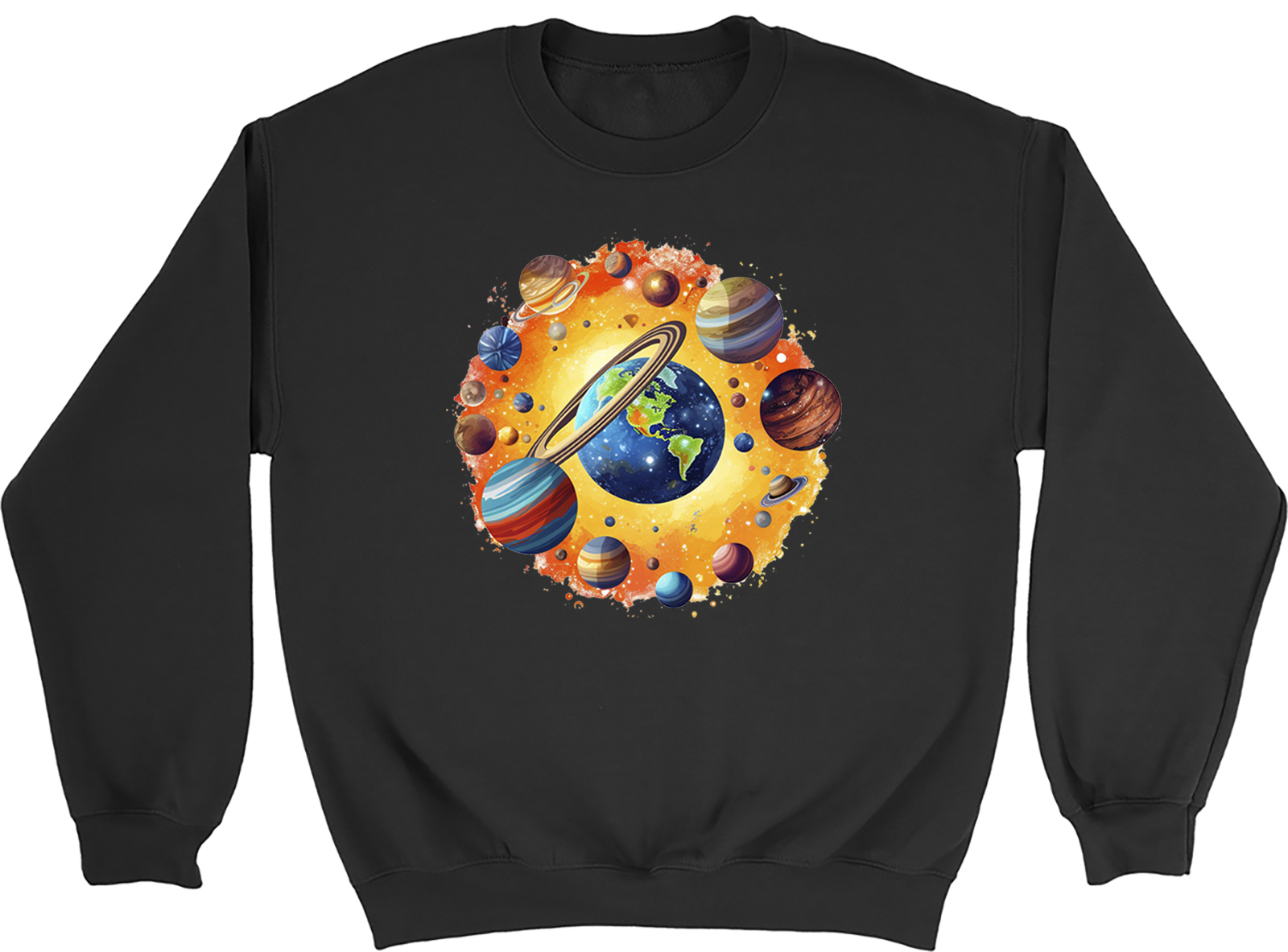 Solar system sweatshirt outlet