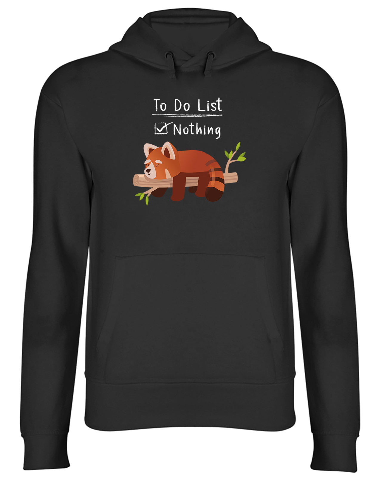 Sleeping Red Panda - Funny To Do List Nothing T-Shirt Sleeping Red Panda - Funny To Do List Nothing T-Shirt