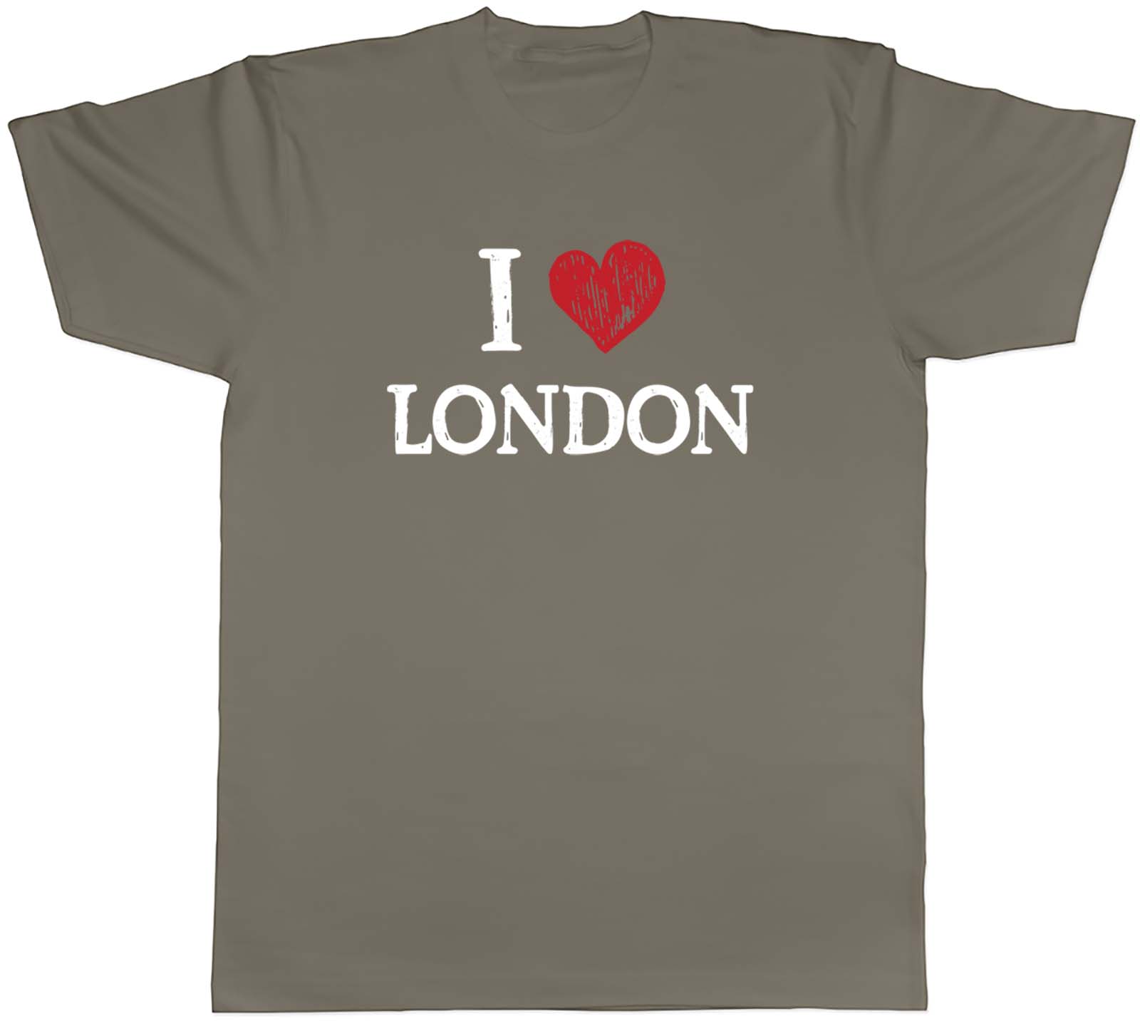MIRABOZZI I Love London T-Shirt - London Skyline Heartbeat Union Flag Design, Unisex Gift - View #6