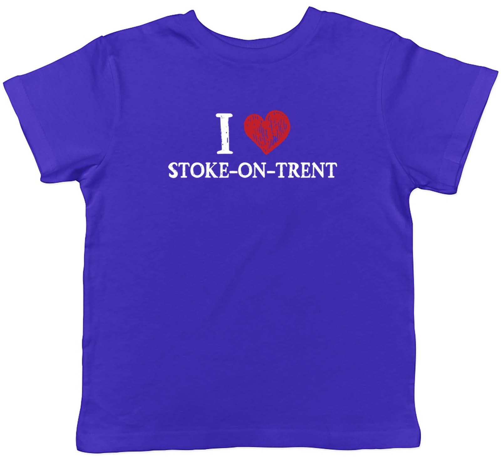 I Love Stoke-on-Trent Kids T-Shirt Fine Ceramics Pottery Childrens Boys Girls