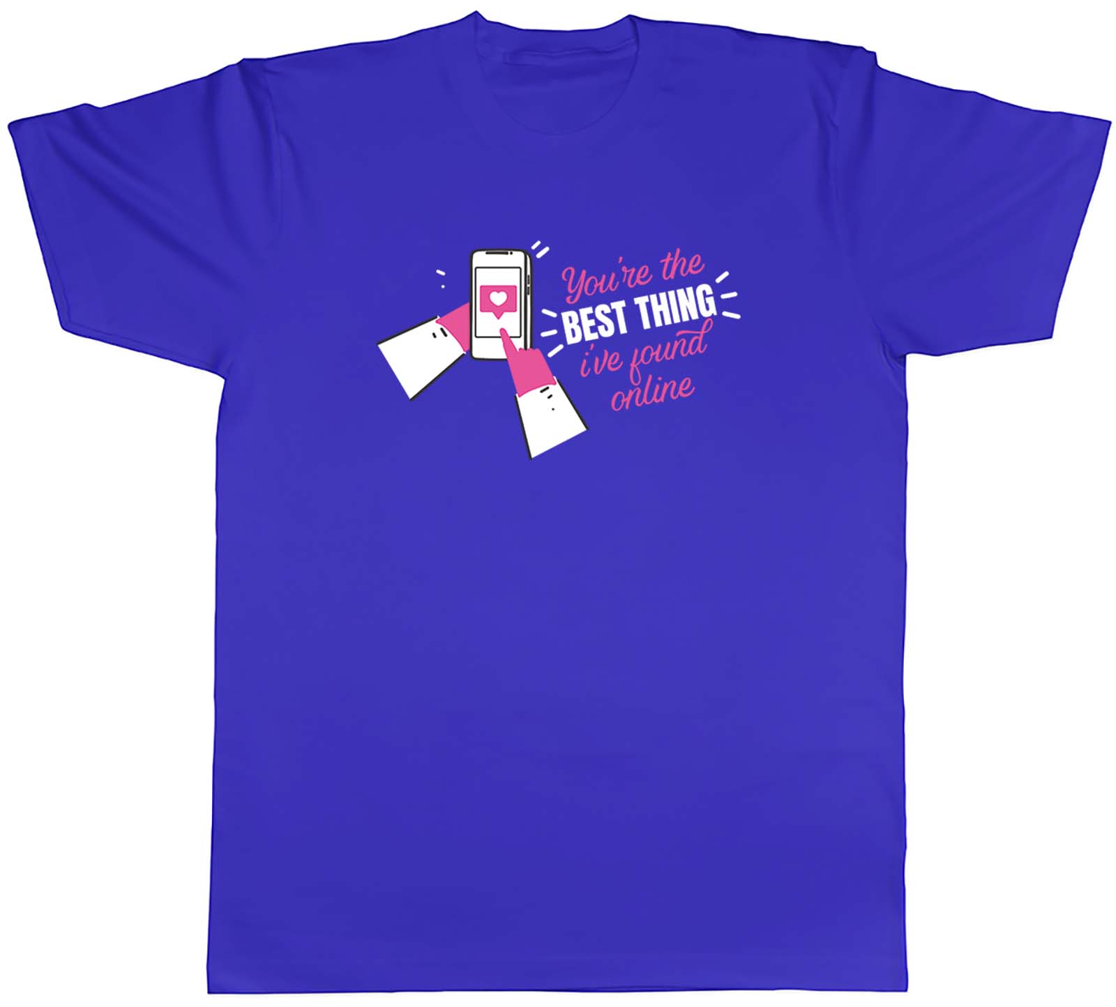 Valentines Day Mens T-Shirt Best Thing I've Found Online Tee Gift