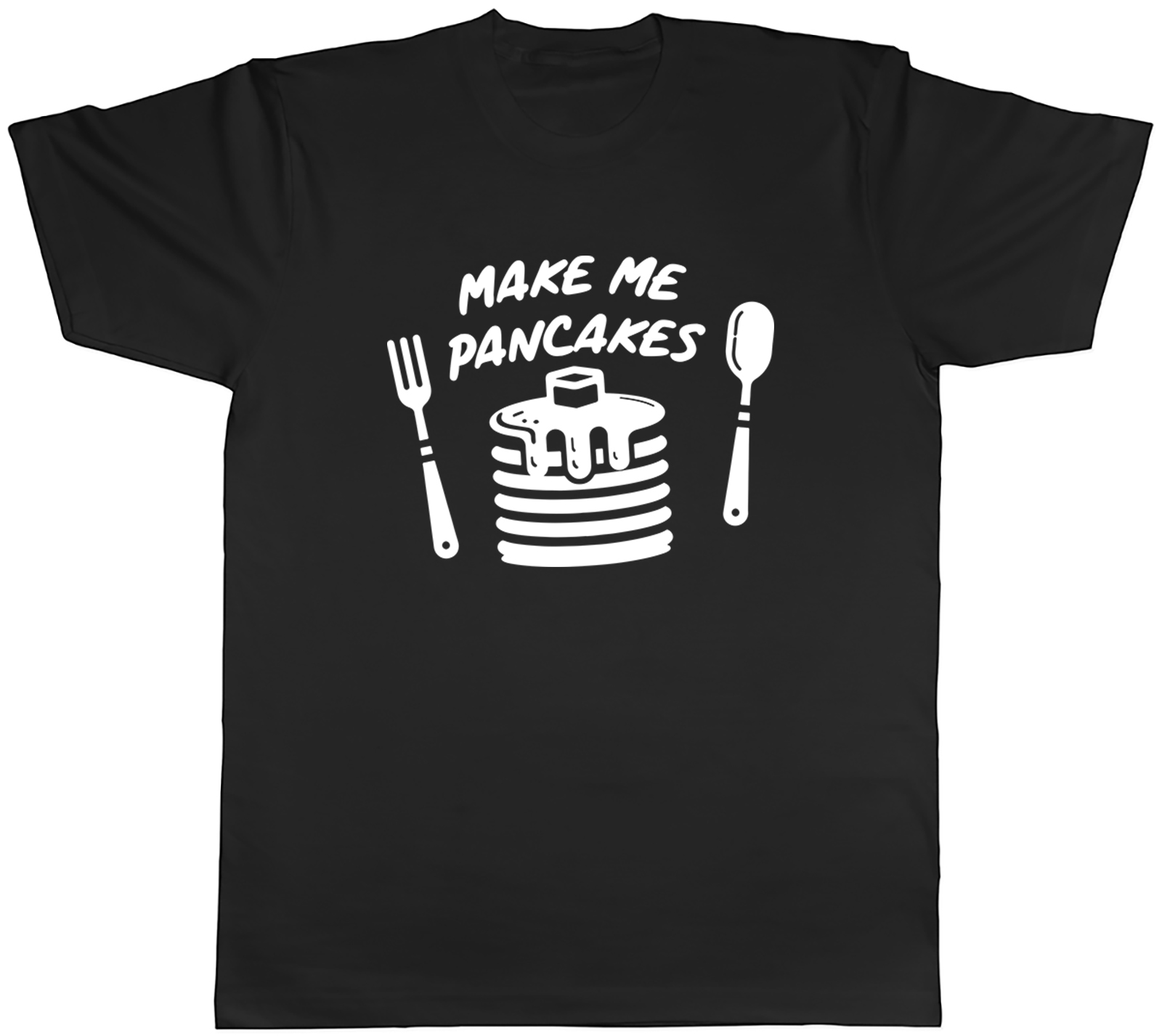 Funny Shrove Tuesday Make Me Pancakes Mens T-Shirt Tee Gift Top