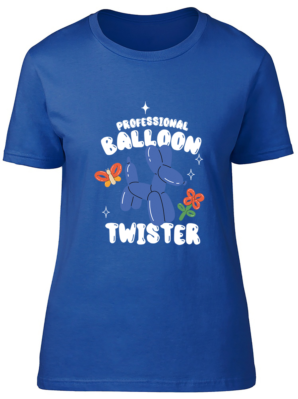 Profi Ballon Twister Tier Twisting Damen T-Shirt Damen Geschenk Tee - Bild 6 von 8