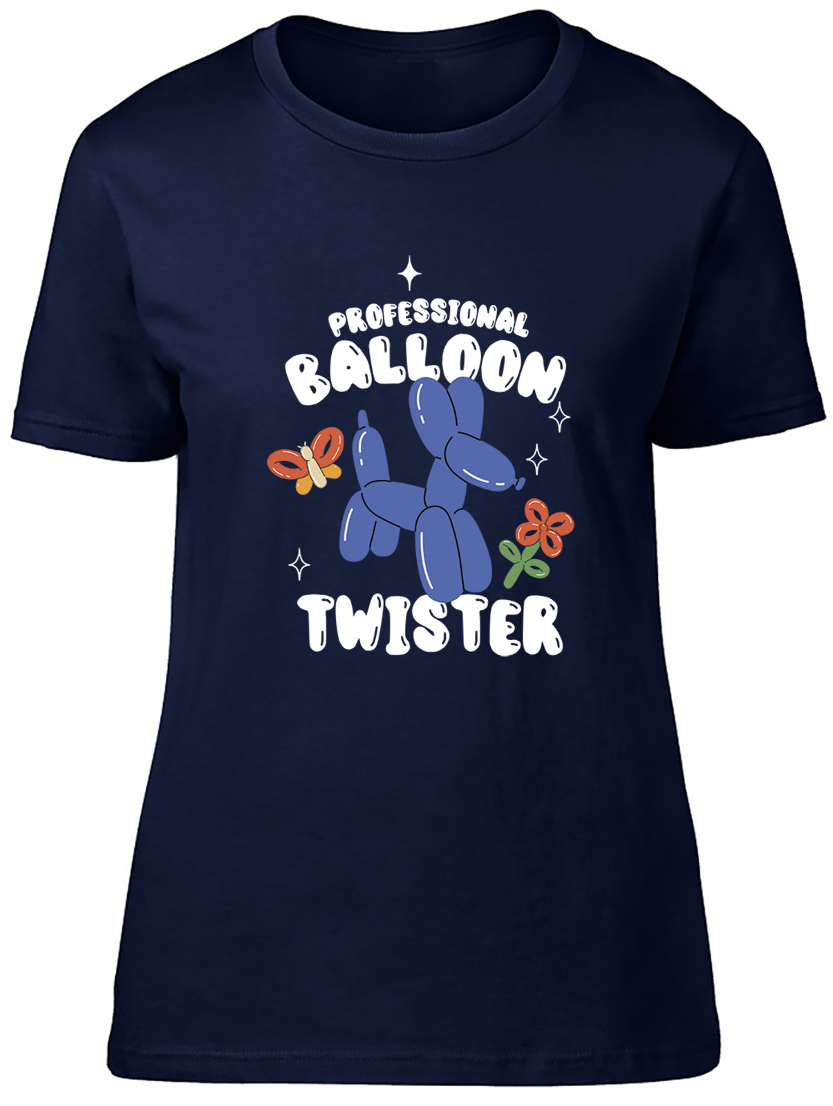 Profi Ballon Twister Tier Twisting Damen T-Shirt Damen Geschenk Tee - Bild 4 von 8