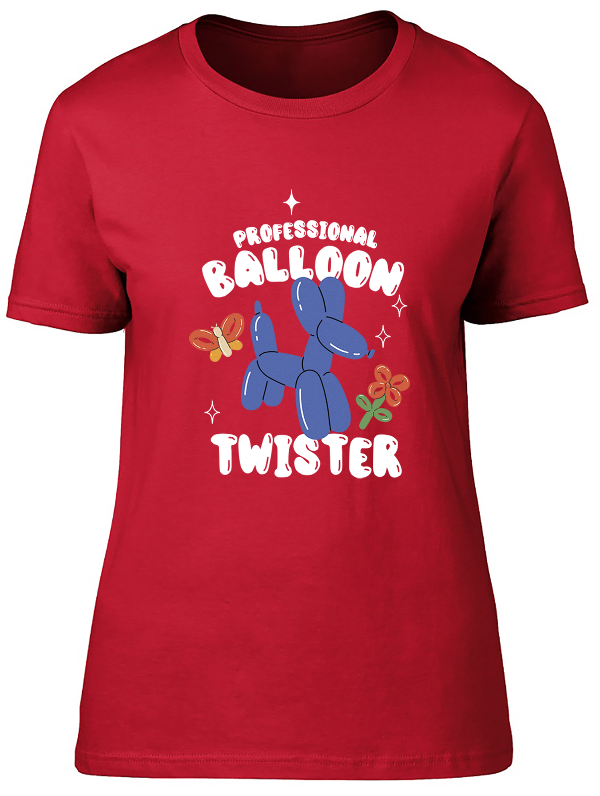 Profi Ballon Twister Tier Twisting Damen T-Shirt Damen Geschenk Tee - Bild 5 von 8