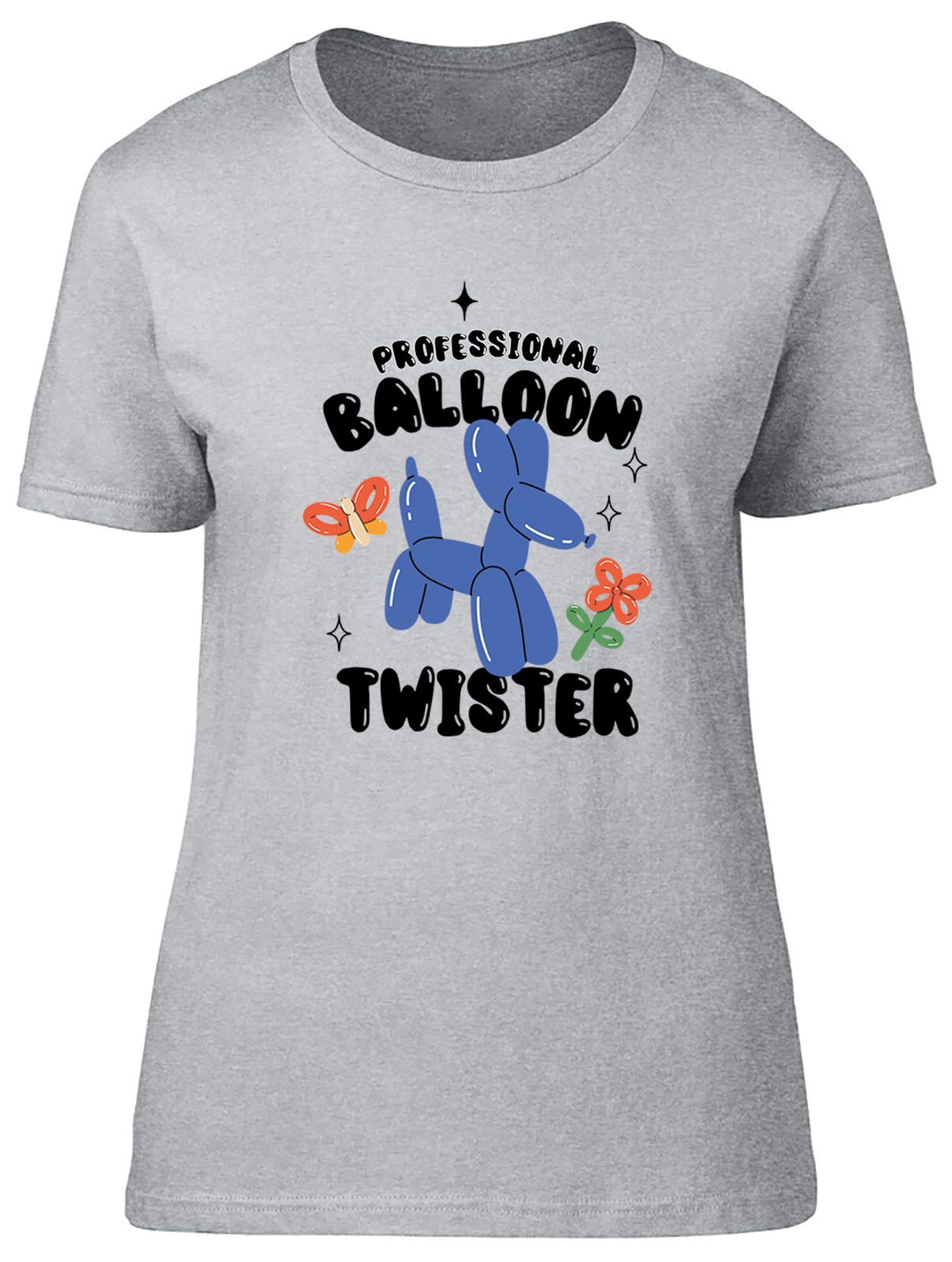 Profi Ballon Twister Tier Twisting Damen T-Shirt Damen Geschenk Tee - Bild 8 von 8
