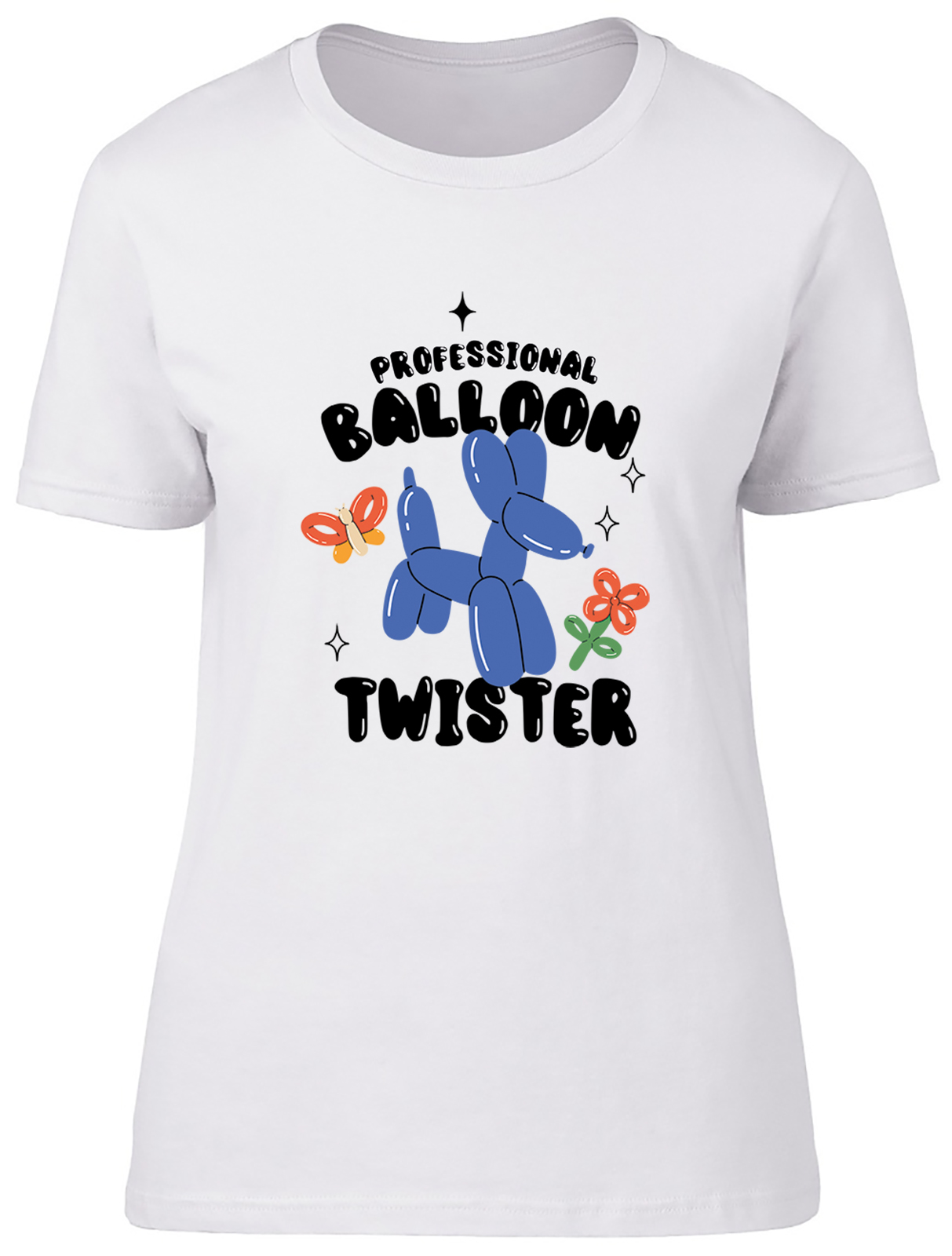Profi Ballon Twister Tier Twisting Damen T-Shirt Damen Geschenk Tee - Bild 7 von 8