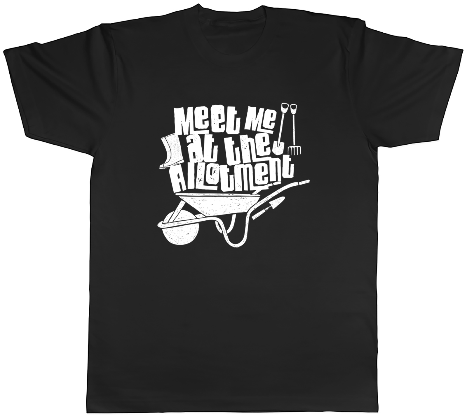 Meet me at the Allotment Garden Gardening Plants Mens T-Shirt Tee Gift Top