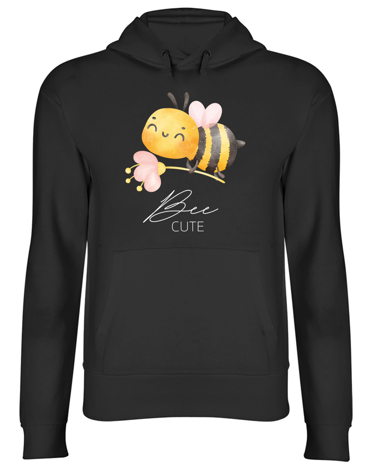 Bee Cute Funny Bumblebee Flower Bee Day Hoodie Mens Womens Hooded Top