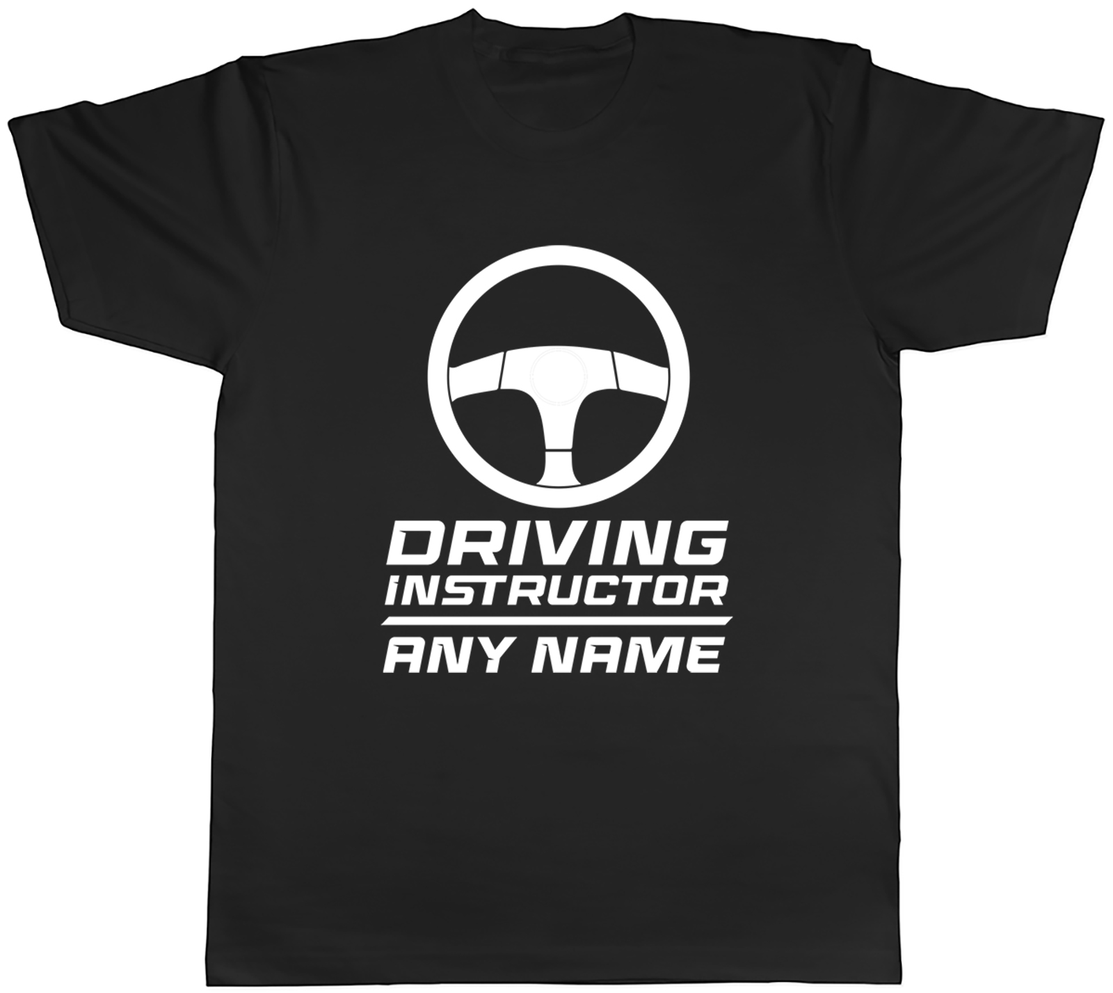 Personalised Driving Instructor Any Name Mens T-Shirt Tee Gift Top