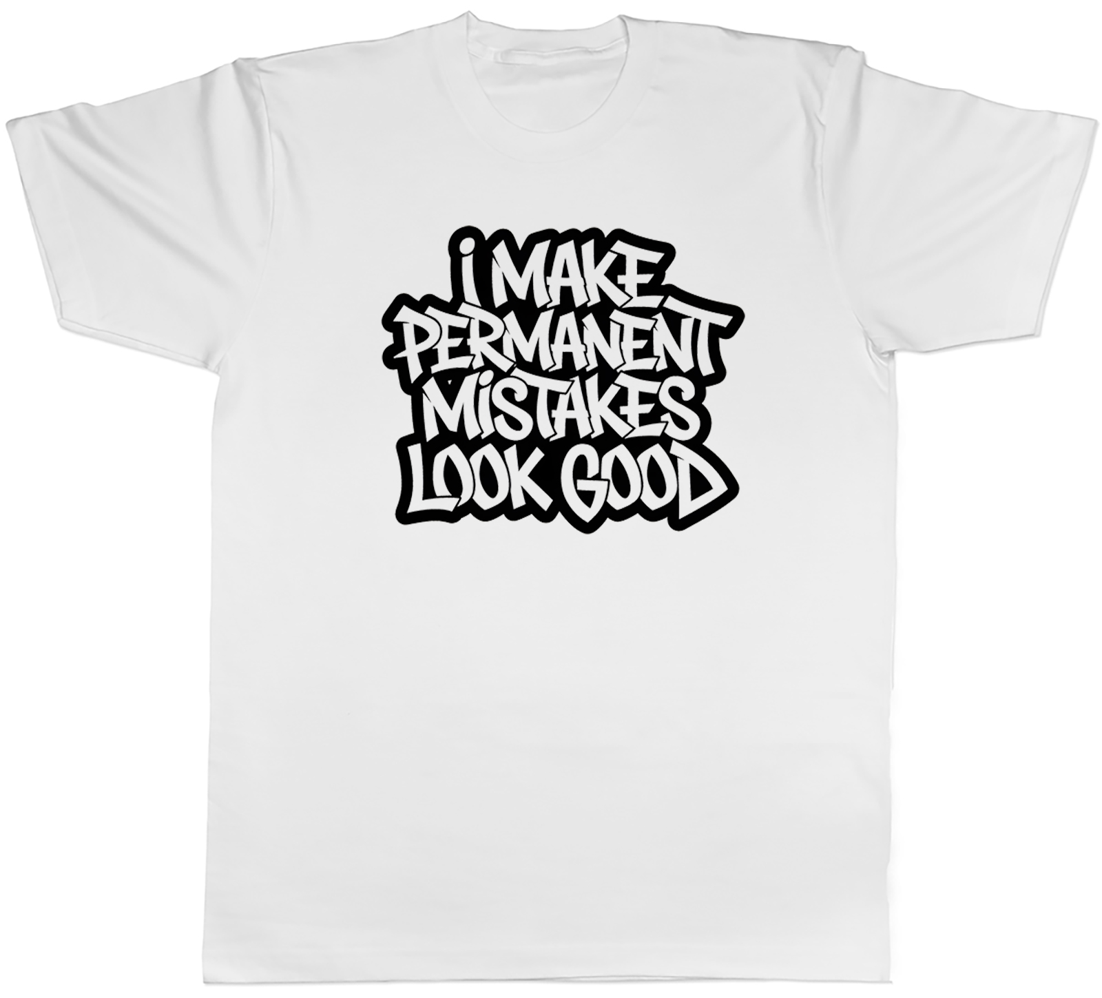 I MAKE PERMENANT MISTAKES LOOK GOOD TATTOO MENS T-SHIRT TEE GIFT TOP