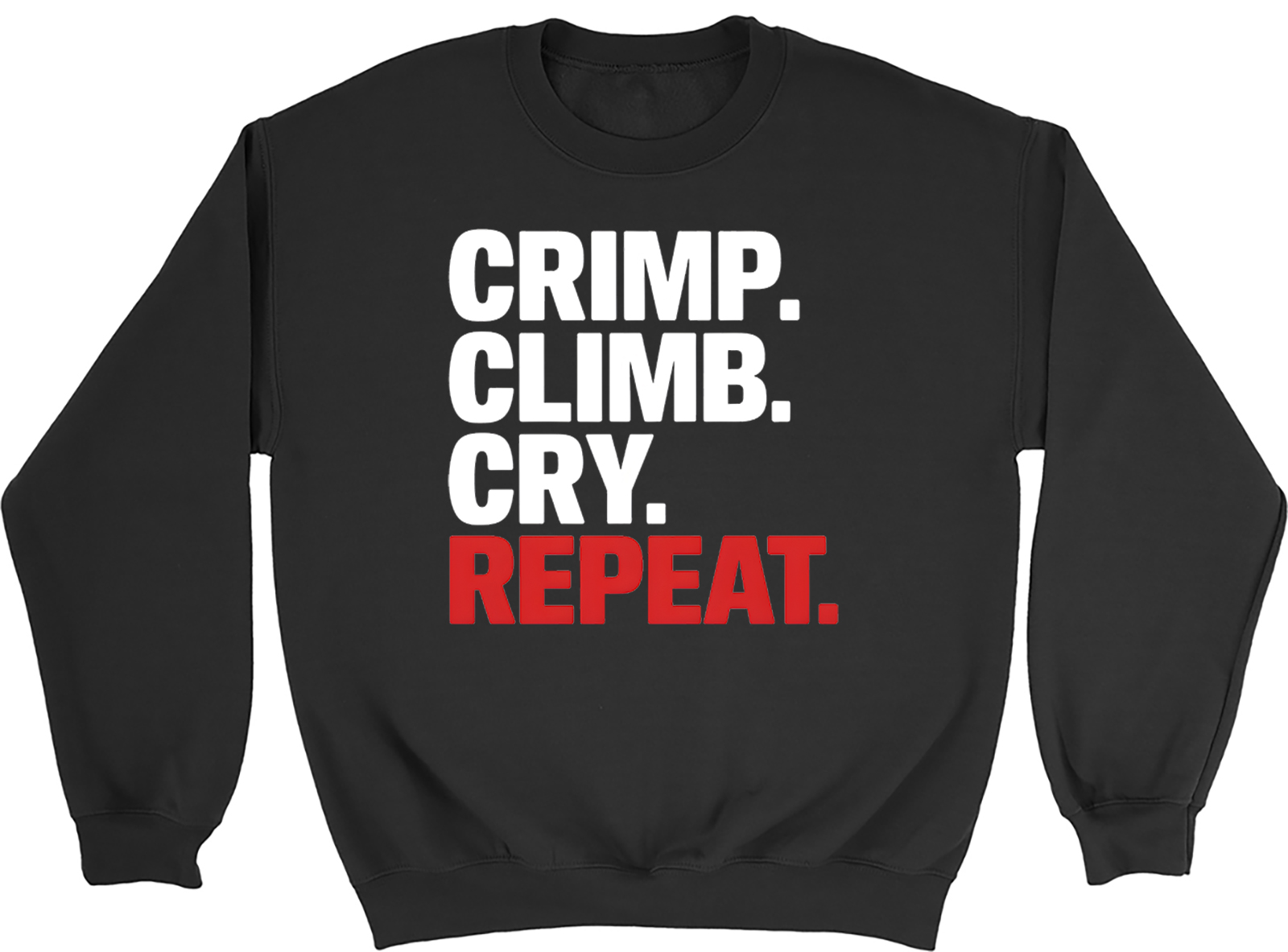 Rock Climbing Bouldering Sweatshirt Mens Womens Jumper