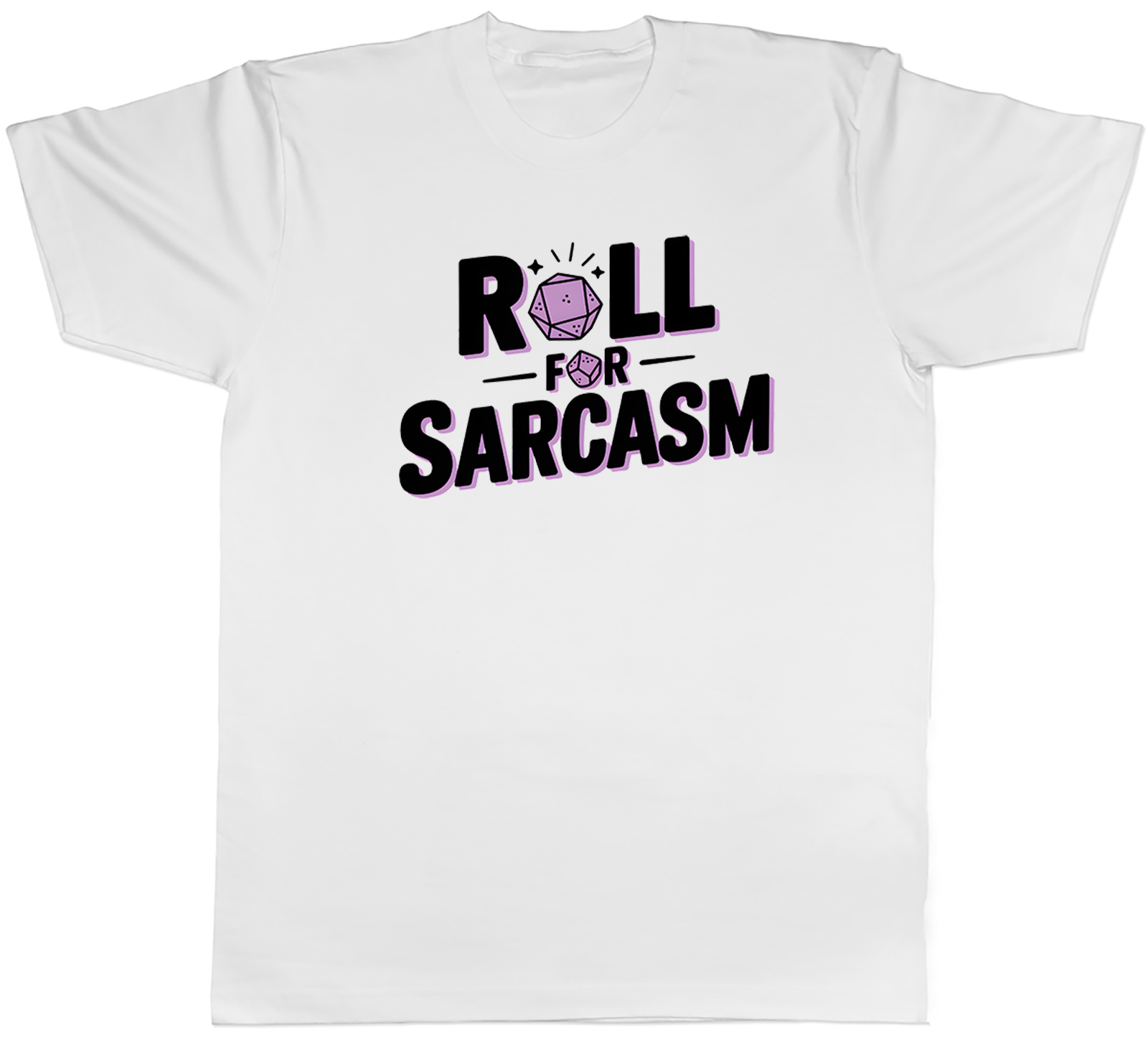 Fantasy Gamer Roll for Sarcasm Mens T-Shirt Tee Gift Top