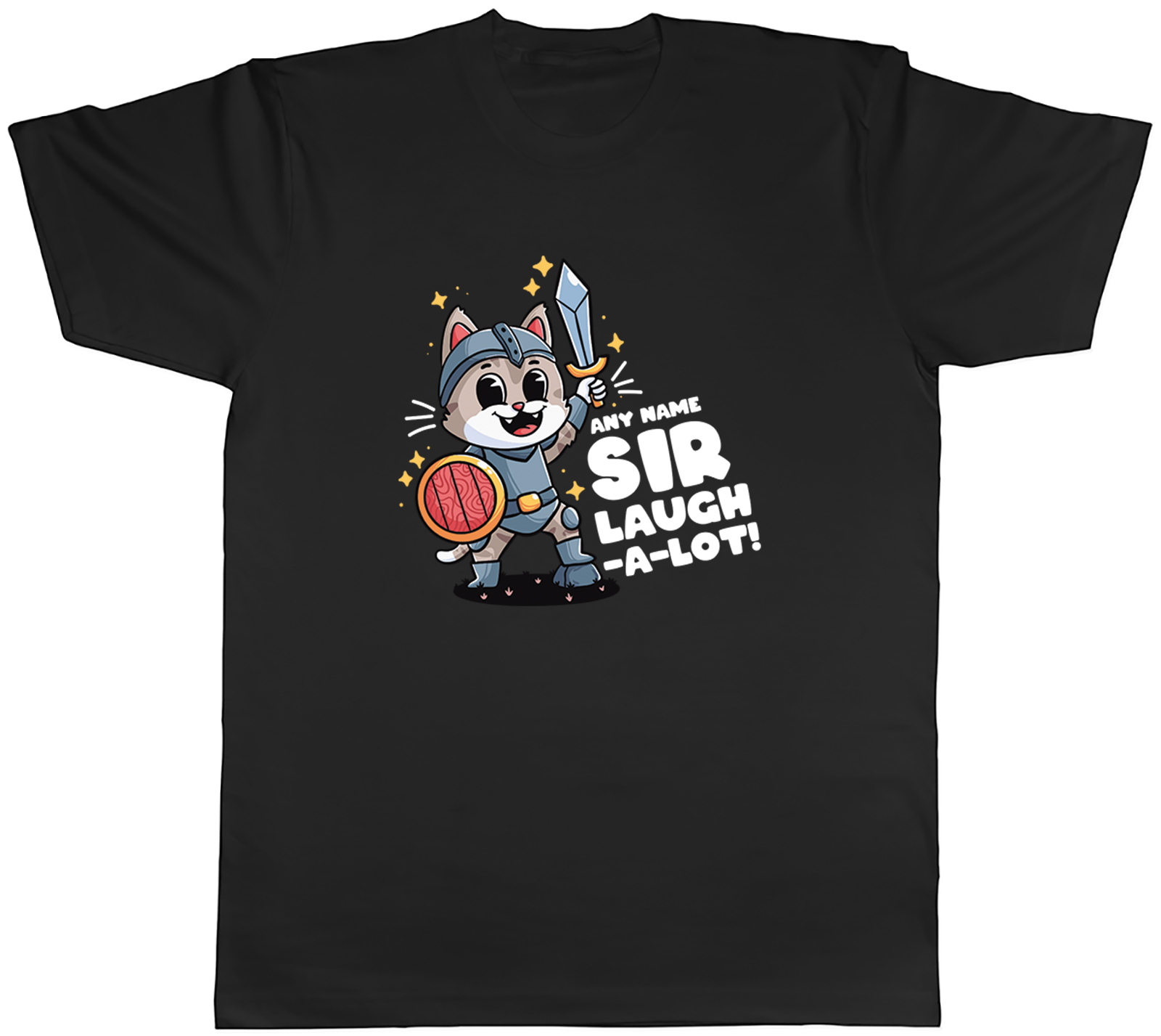 Personalised Funny Knight Mens T-Shirt Tee Gift Top