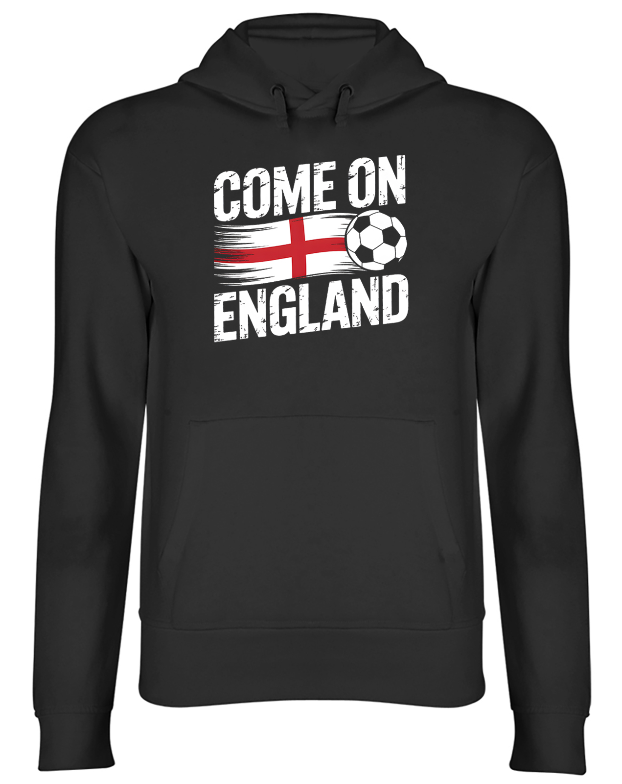 Come on England Supporter Football Fan Hoodie Mens Womens Hooded Top