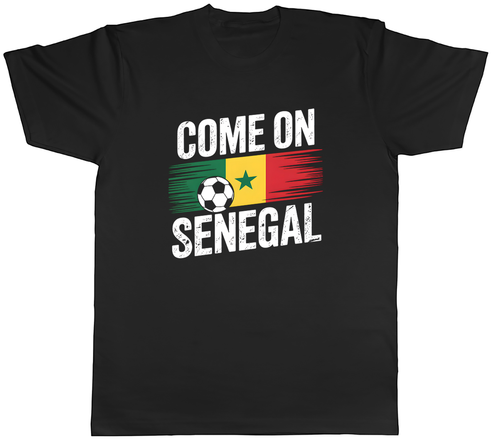 Come on Senegal Supporter Football Fan Mens T-Shirt Tee Gift Top