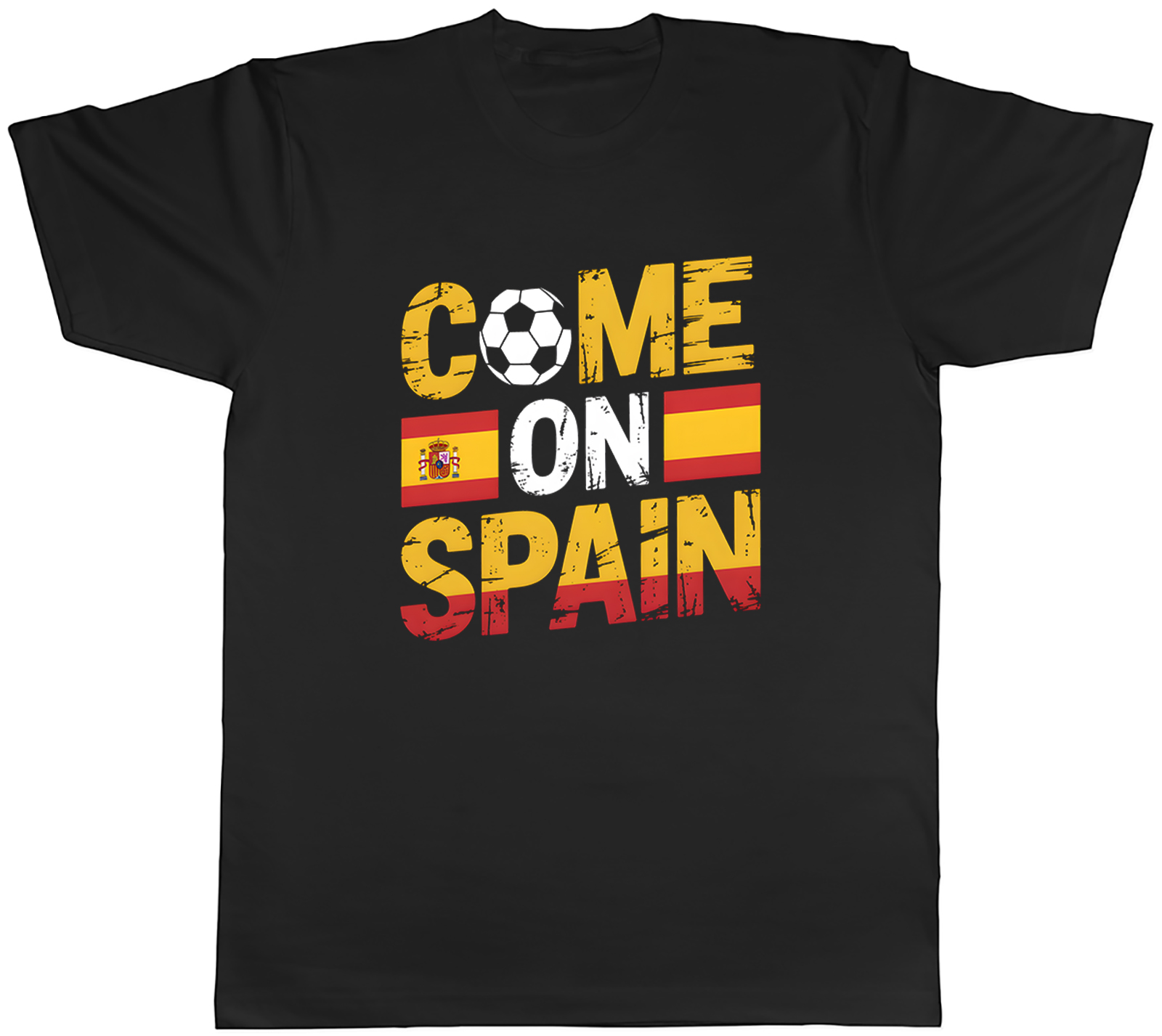Come on Spain Supporter Football Fan Mens T-Shirt Tee Gift Top