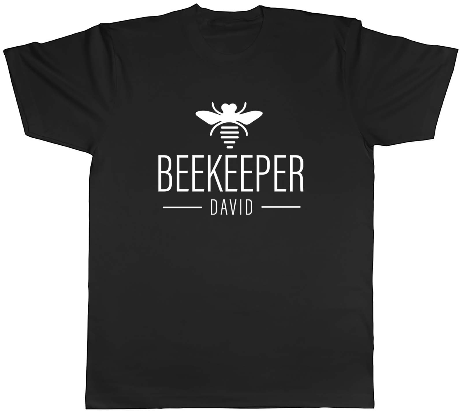 Personalised Beekeeper Mens T-Shirt Bumblebee Unisex Tee Gift