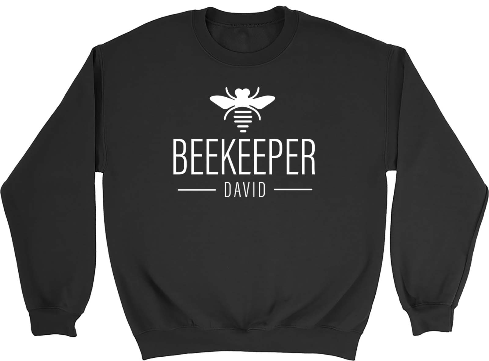 Personalised Beekeeper Sweatshirt Mens Womens Bumblebee Gift Jumper