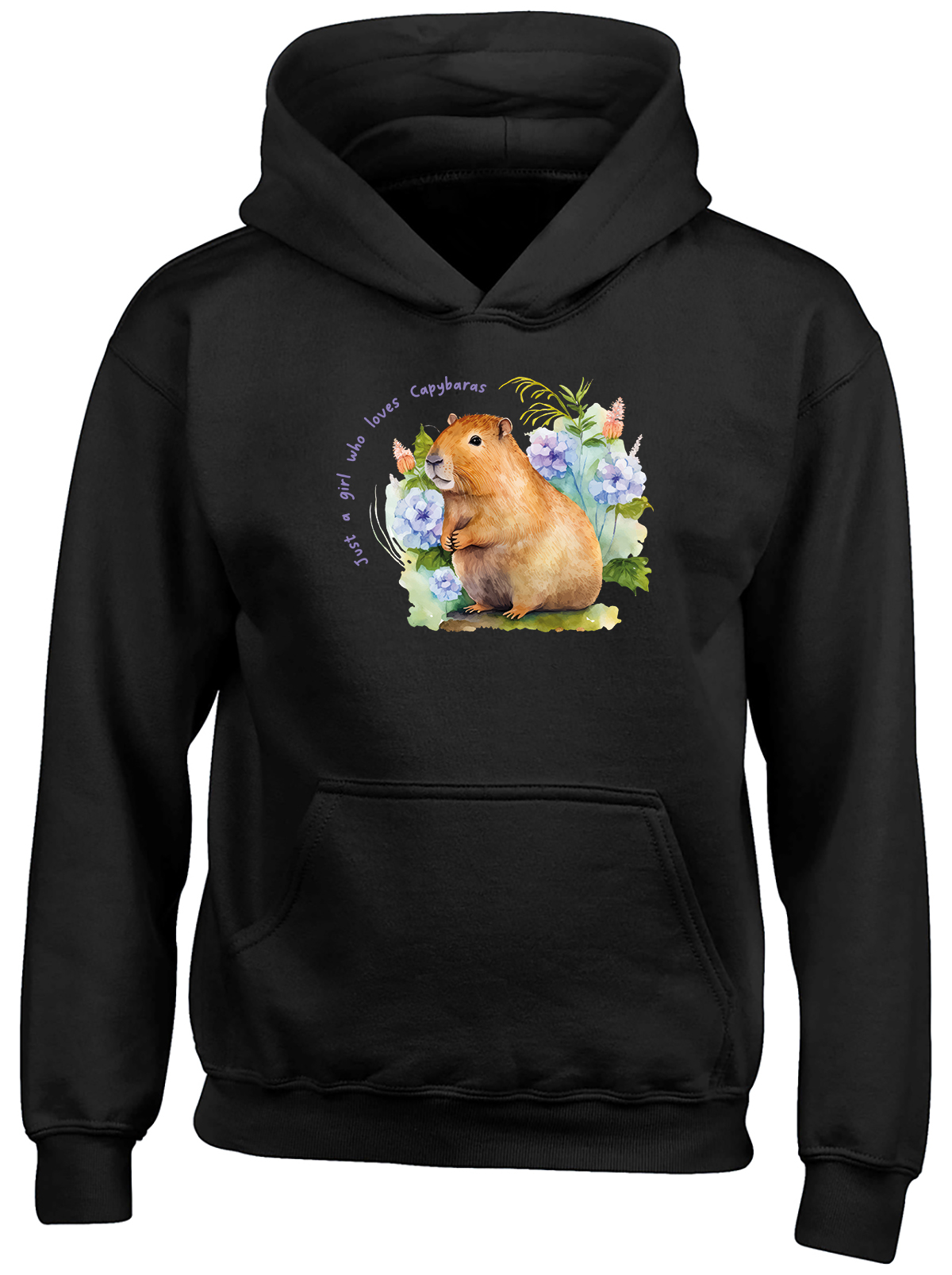 Capybara Gamer Girl Gaming Mädchen Sweatshirt - Niedliches Zockerin Hoodie