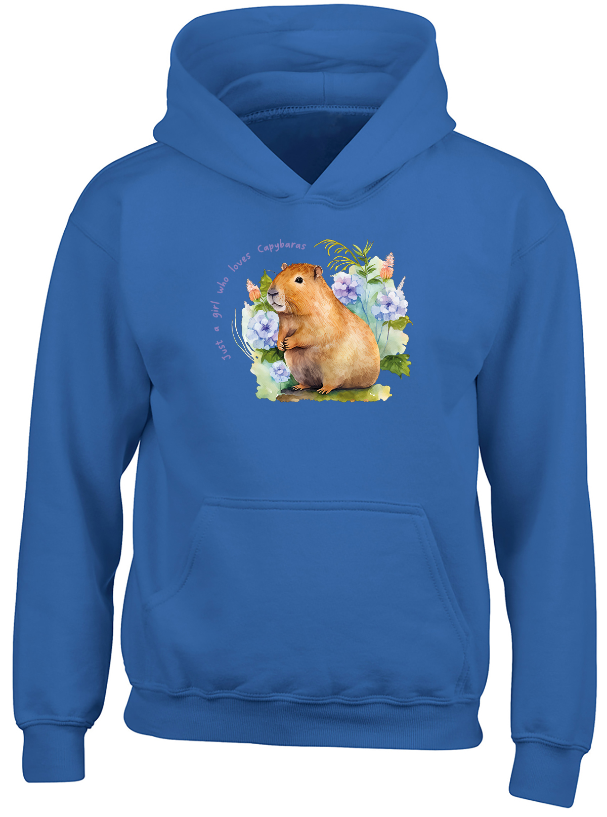Capybara cartoon sweatshirt voor kinderen, veelzijdige trui met ronde hals voor basisscholen, lente en herfst nieuwe casual sweatshirttops voor