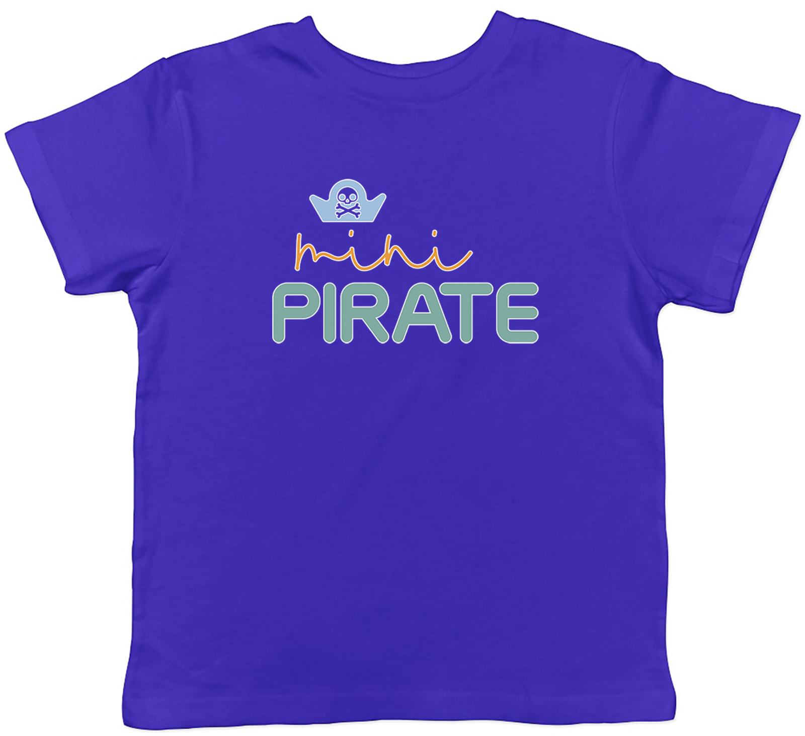 Mini Pirate Kids T-Shirt Ship Sailing Skull Childrens Boys Girls Gift - Picture 6 of 8