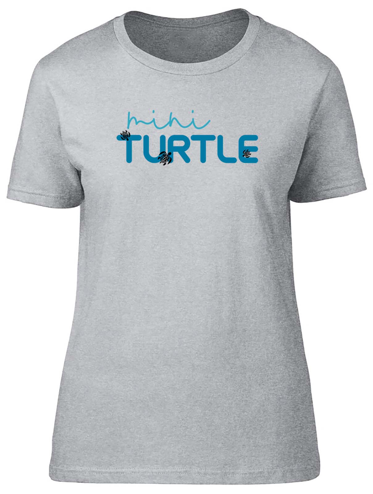 Mini Turtle Womens T-Shirt Safari Jungle Wildlife Tortoise Pet Ladies Gift Tee - Picture 8 of 8