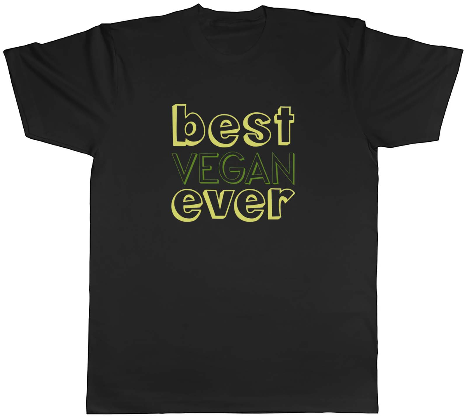 Best Vegan Ever Mens T-Shirt Vegetarian Veganism Organic Plant Unisex Tee Gift